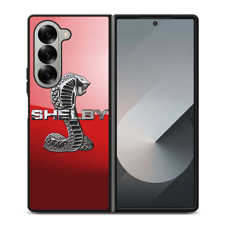 FORD MUSTANG SHELBY COBRA RED LOGO Samsung Galaxy Z Fold 6 Case Cover FORD MUSTANG SHELBY COBRA RED LOGO Samsung Galaxy Z Fold 6 Case Cover