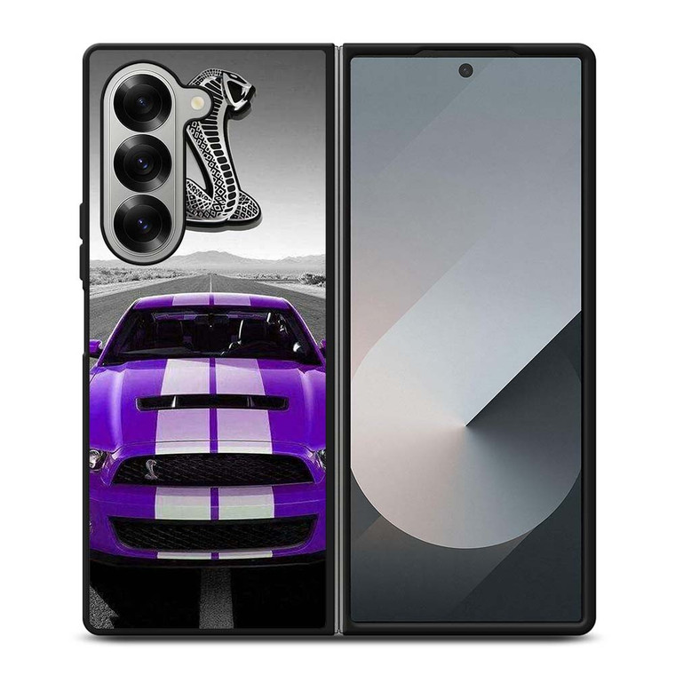 FORD MUSTANG SHELBY PURPLE Samsung Galaxy Z Fold 6 Case Cover
