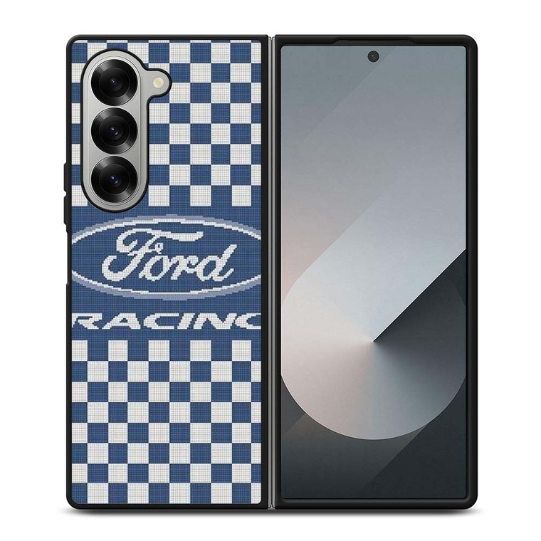 FORD RACING PATTERN Samsung Galaxy Z Fold 6 Case Cover