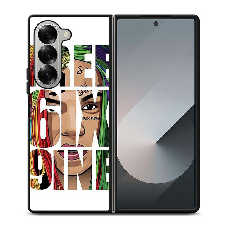 FREE 6IX9INE 69 SIXNINE CARTOON RAPPER Samsung Galaxy Z Fold 6 Case Cover