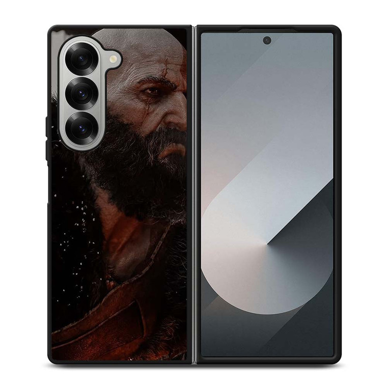 GAME GOD OF WAR RAGNAROK KRATOS Samsung Galaxy Z Fold 6 Case Cover