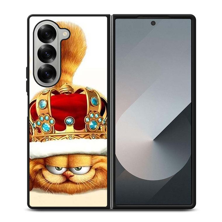 GARFIELD LAZY CAT KING Samsung Galaxy Z Fold 6 Case Cover