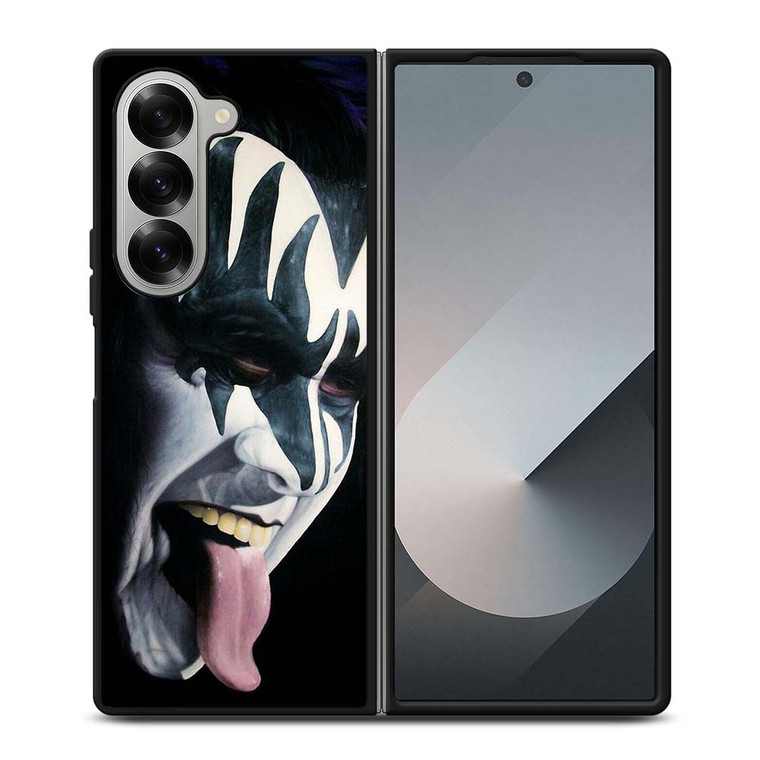 GENE SIMMONS FACE KISS BAND Samsung Galaxy Z Fold 6 Case Cover GENE SIMMONS FACE KISS BAND Samsung Galaxy Z Fold 6 Case Cover