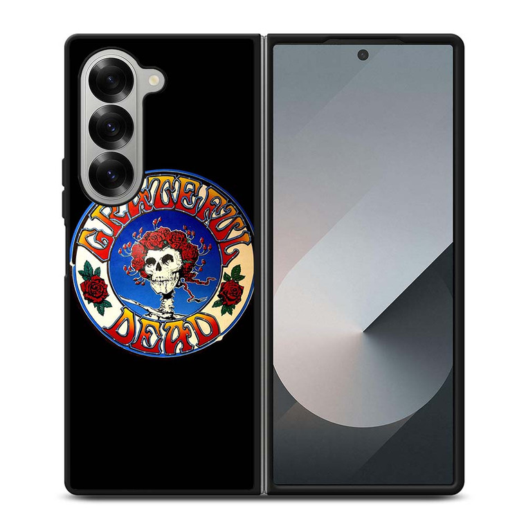 GRATEFUL DEAD BADGE ART Samsung Galaxy Z Fold 6 Case Cover