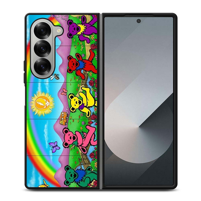 GRATEFUL DEAD DANCING BEARS Samsung Galaxy Z Fold 6 Case Cover