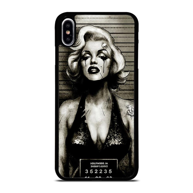 MARILYN MONROE CRIME iPhone XS Max Case Cover