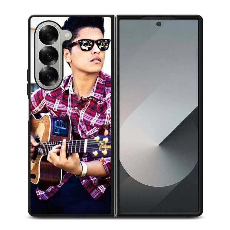 GUITAR BRUNO MARS Samsung Galaxy Z Fold 6 Case Cover