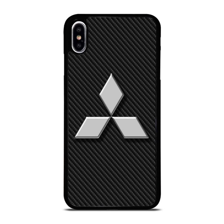 MITSUBISHI MOTORS CARBON LOGO iPhone XS Max Case Cover
