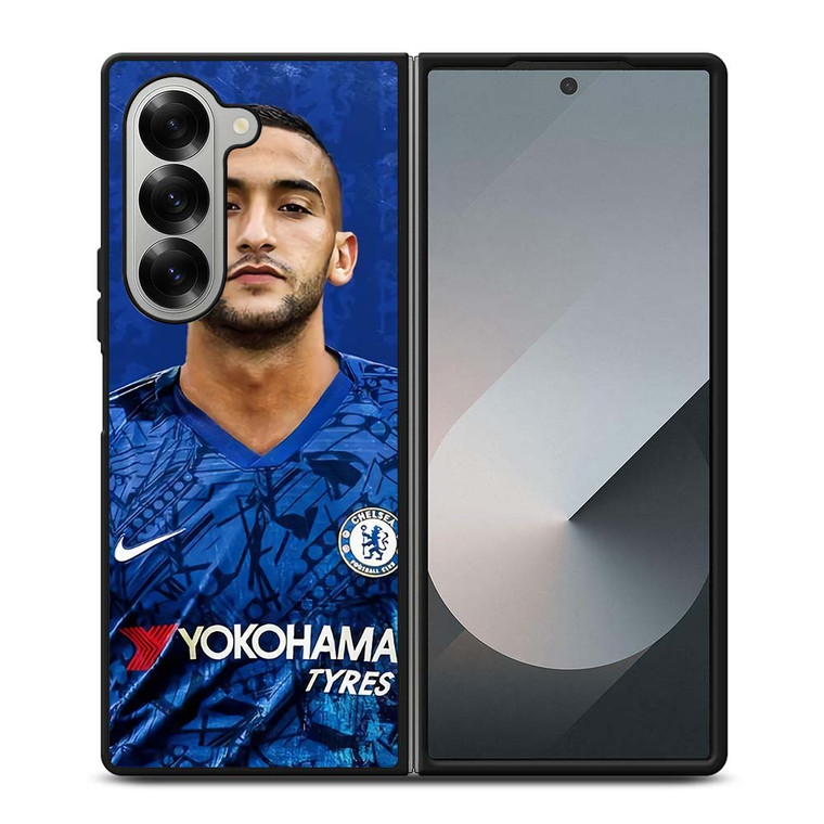 HAKIM ZIYECH CHELSEA FC Samsung Galaxy Z Fold 6 Case Cover