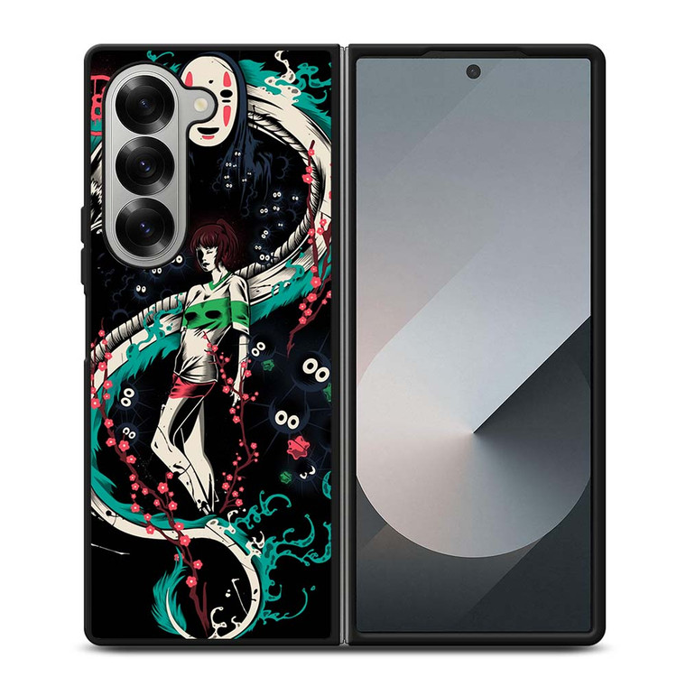 HAKU DRAGON STUDIO GHIBLI Samsung Galaxy Z Fold 6 Case Cover