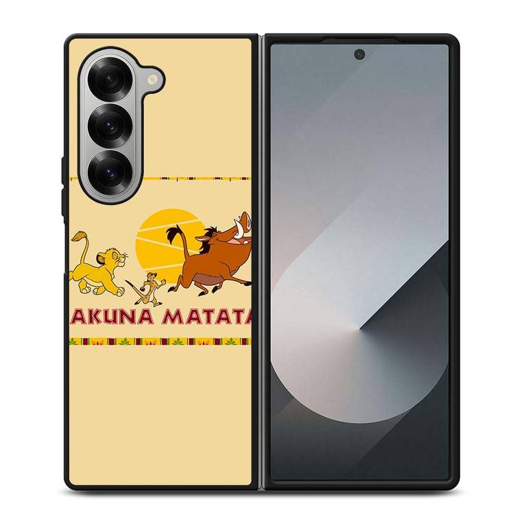 HAKUNA MATATA LION KING Samsung Galaxy Z Fold 6 Case Cover