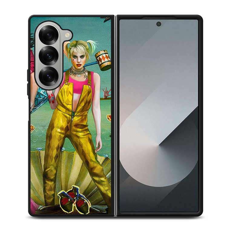 HARLEY QUINN BIRDS OF PREY 2 Samsung Galaxy Z Fold 6 Case Cover