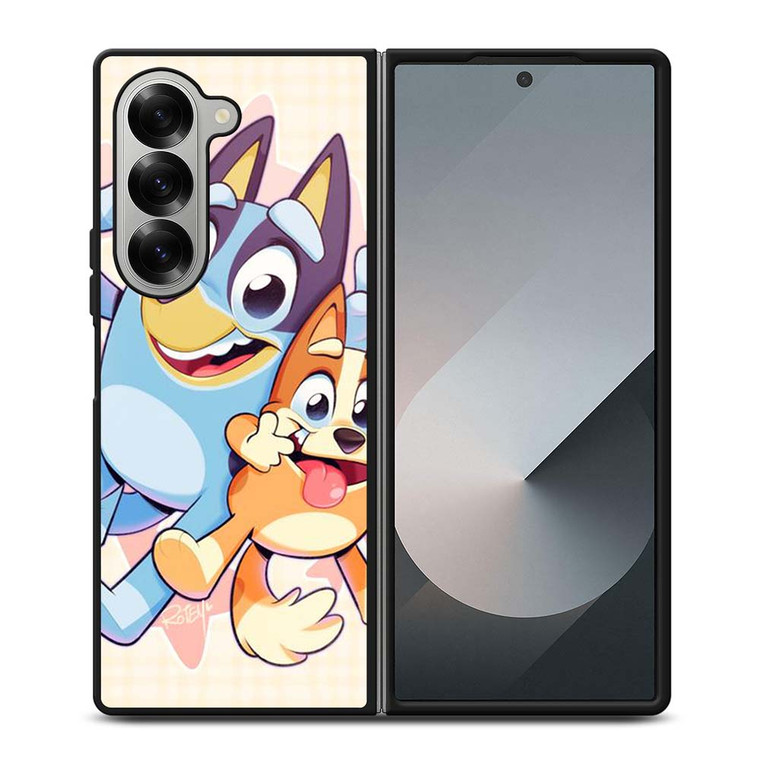 HEELER BLUEY CARTOON SERIES Samsung Galaxy Z Fold 6 Case Cover