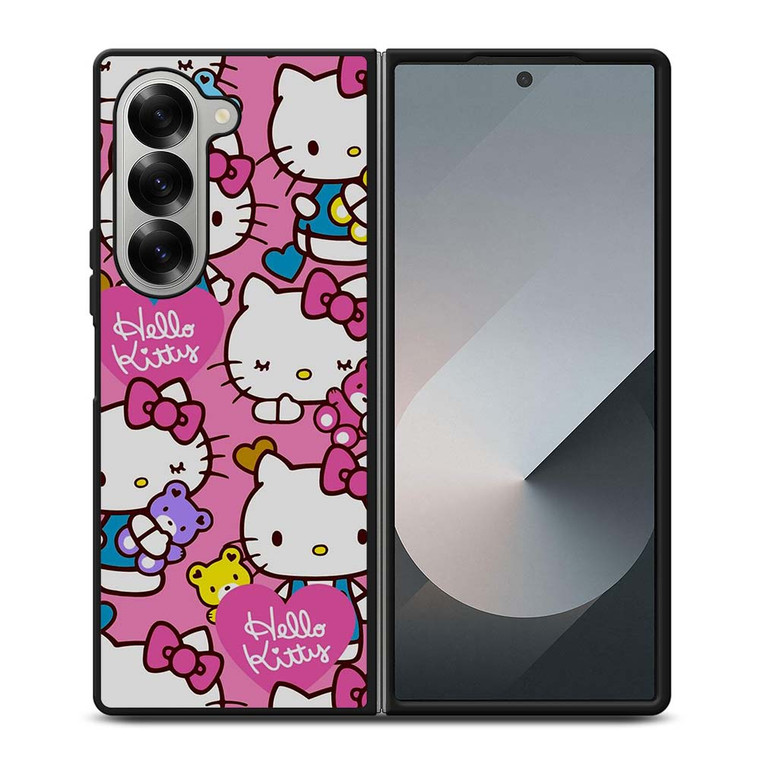 HELLO KITTY PINK Samsung Galaxy Z Fold 6 Case Cover