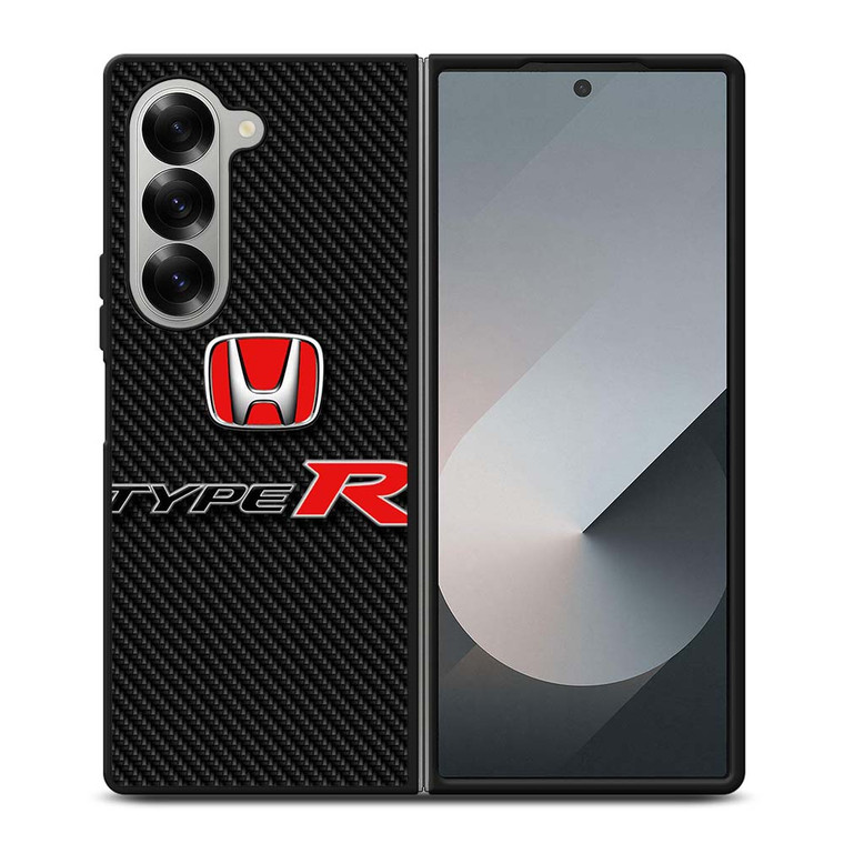 HONDA CIVIC TYPE R CARBON Samsung Galaxy Z Fold 6 Case Cover