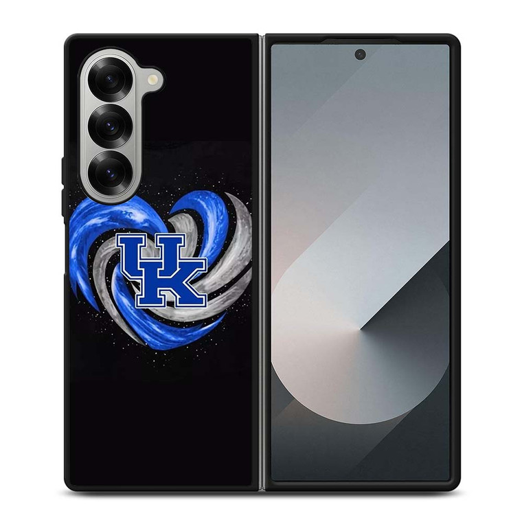 I LOVE KENTUCKY WILDCATS Samsung Galaxy Z Fold 6 Case Cover