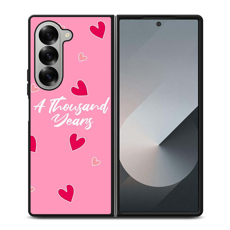 I LOVE YOU FOR A THOUSAND YEARS Samsung Galaxy Z Fold 6 Case Cover