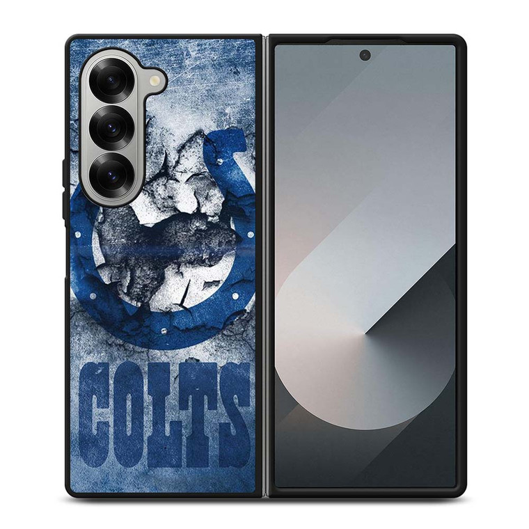 INDIANAPOLIS COLTS ICON Samsung Galaxy Z Fold 6 Case Cover
