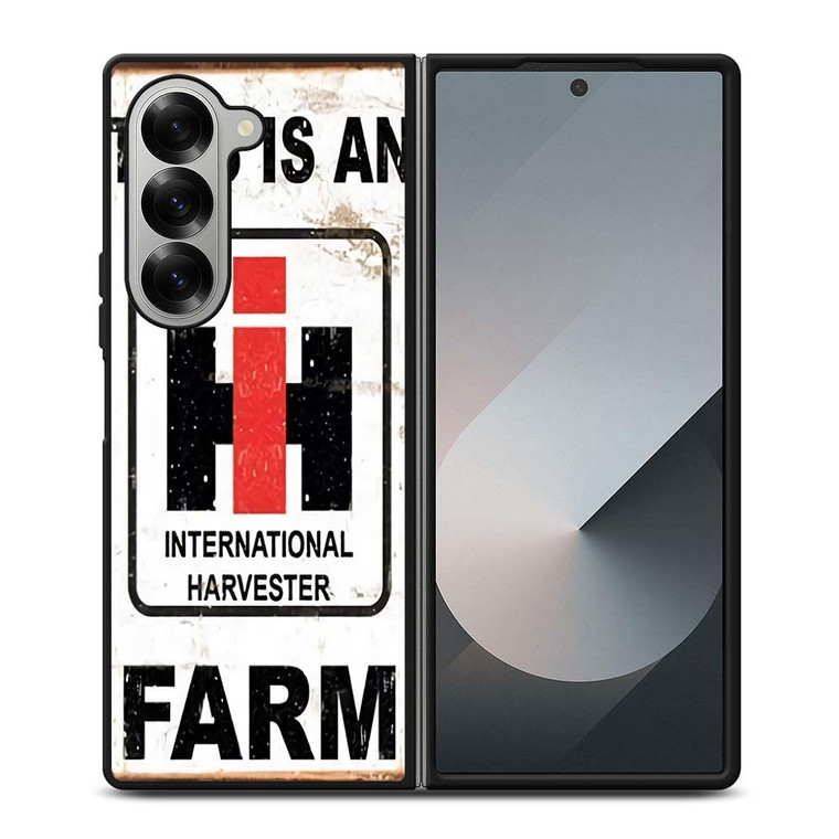 INTERNATIONAL HARVESTER IH THIS IS AN FARM Samsung Galaxy Z Fold 6 Case Cover