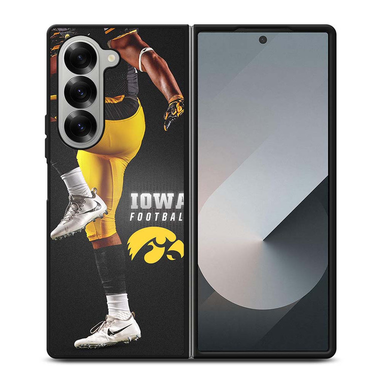 IOWA HAWKEYES FOOTBALL Samsung Galaxy Z Fold 6 Case Cover