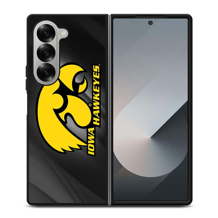 IOWA HAWKEYES ICON Samsung Galaxy Z Fold 6 Case Cover