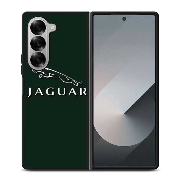 JAGUAR CAR GREEN LOGO Samsung Galaxy Z Fold 6 Case Cover