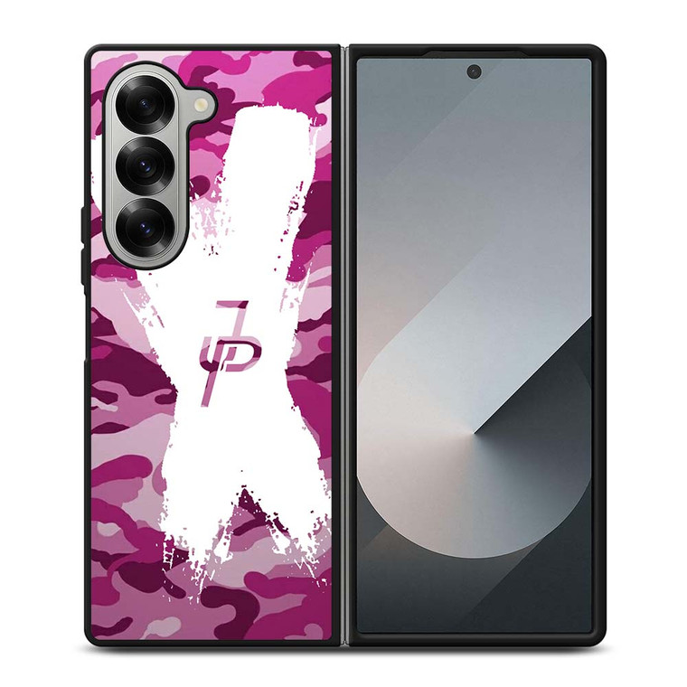JAKE PAUL LOGO CROSS CAMO Samsung Galaxy Z Fold 6 Case Cover