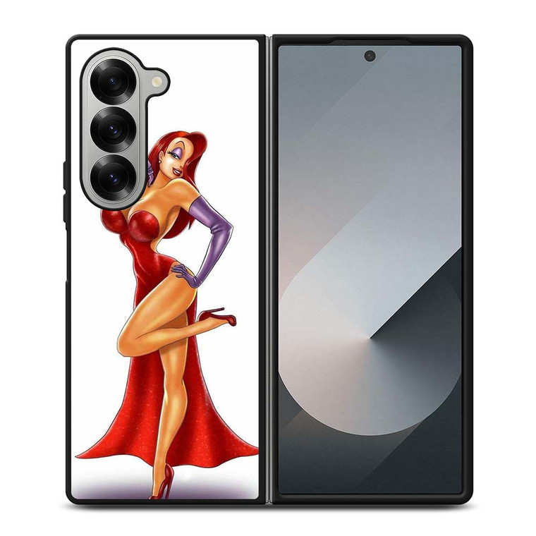 JESSICA RABBIT SEXY ROGER RABBIT Samsung Galaxy Z Fold 6 Case Cover JESSICA RABBIT SEXY ROGER RABBIT Samsung Galaxy Z Fold 6 Case Cover
