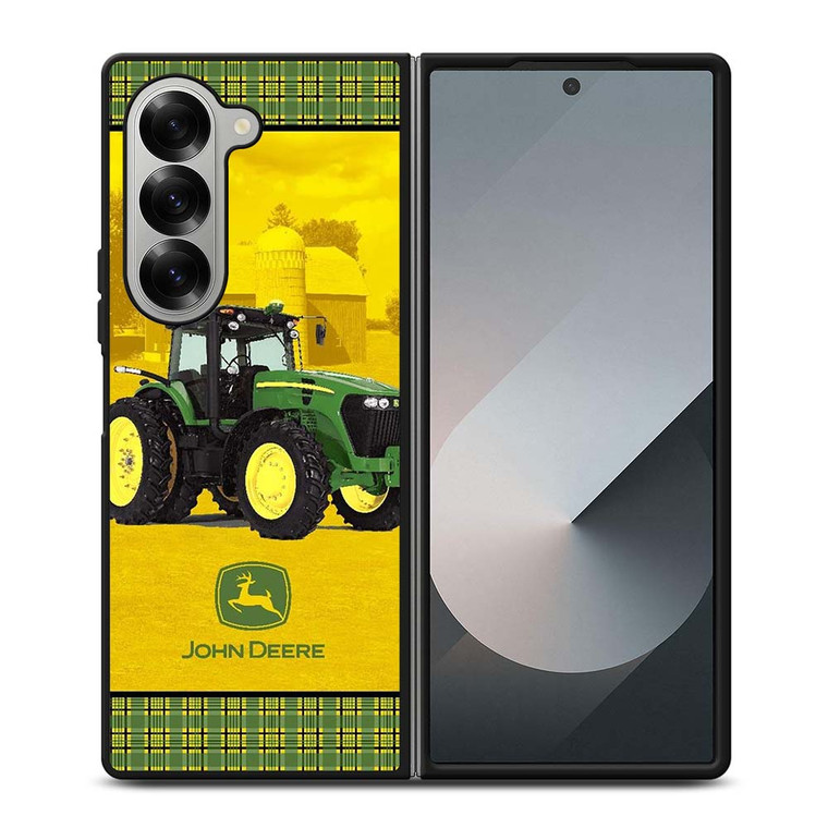 JOHN DEERE TRACTOR COMPANY LOGO Samsung Galaxy Z Fold 6 Case Cover