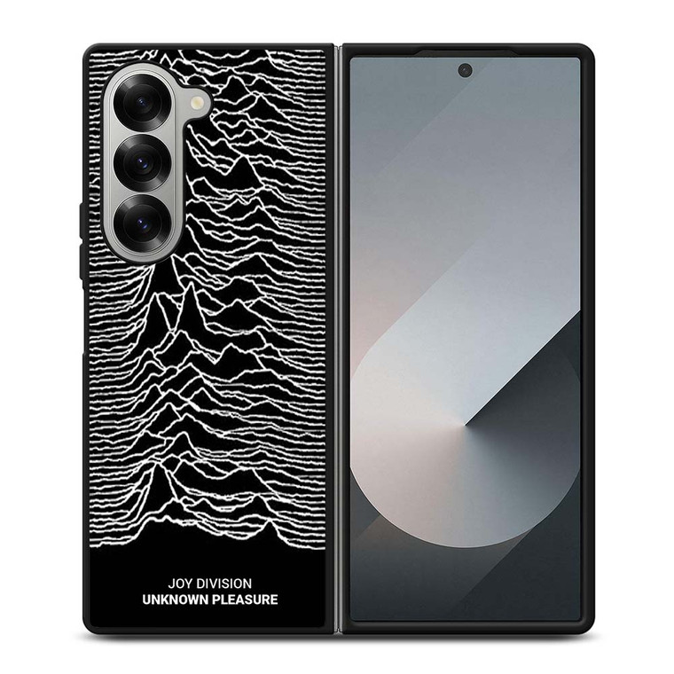 JOY DIVISION UNKNOWN PLEASURE PATTERN Samsung Galaxy Z Fold 6 Case Cover