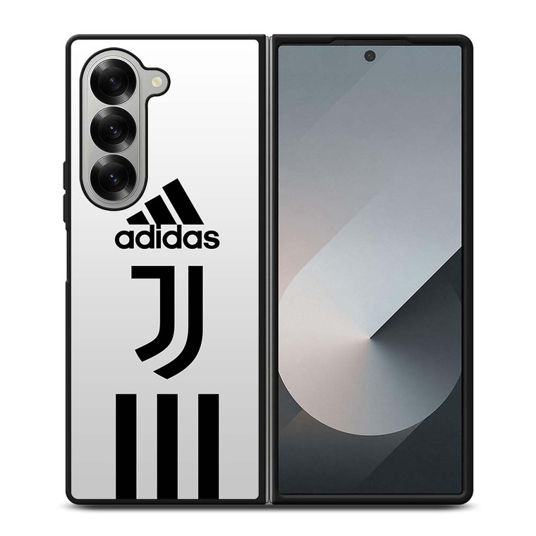 JUVENTUS FC ADIDAS STRIPES Samsung Galaxy Z Fold 6 Case Cover