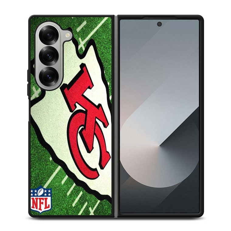 KANSAS CITY CHIEFS NFL FIELD Samsung Galaxy Z Fold 6 Case Cover