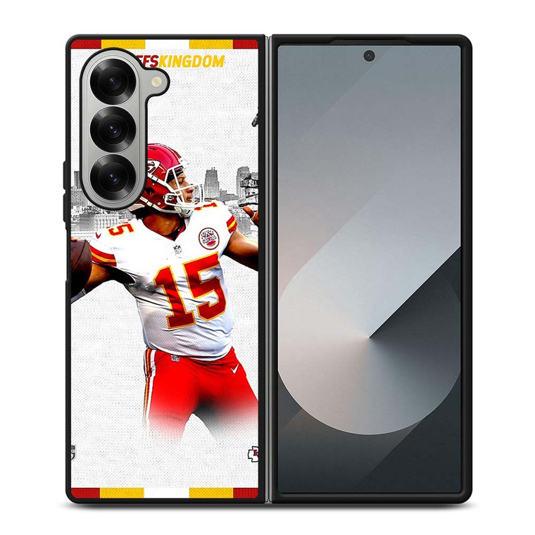 KANSAS CITY PATRICK MAHOMES NFL FOOTBALL Samsung Galaxy Z Fold 6 Case Cover