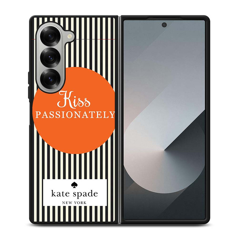 KATE SPADE NEW YORK KISS PASSIONATELY Samsung Galaxy Z Fold 6 Case Cover