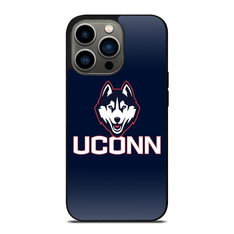 UCONN HUSKIES BASKETBALL LOGO iPhone 13 Pro Case Cover