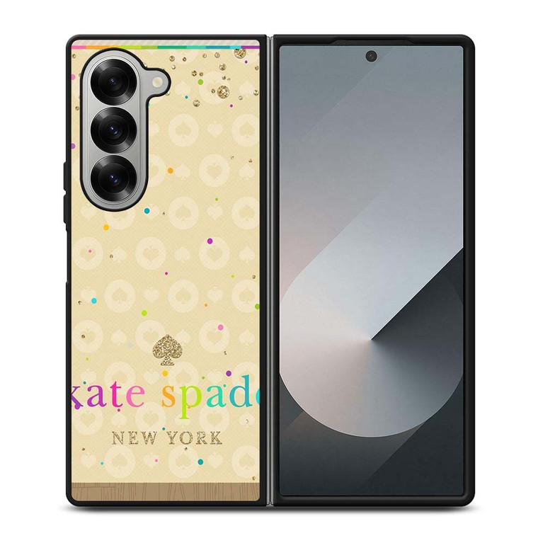 KATE SPADE NEW YORK RAINBOW CREAM Samsung Galaxy Z Fold 6 Case Cover