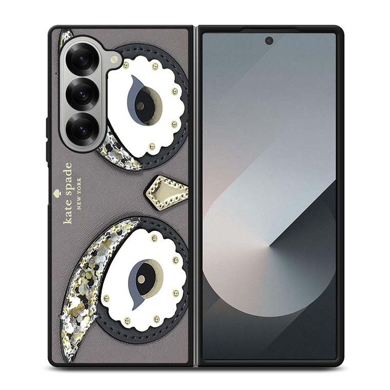 KATE SPADE OWL APPLIQUE Samsung Galaxy Z Fold 6 Case Cover
