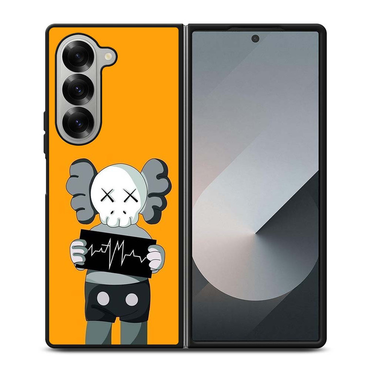 KAWS FASHION ICON Samsung Galaxy Z Fold 6 Case Cover