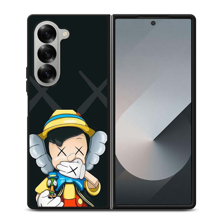 KAWS PINOCCHIO Samsung Galaxy Z Fold 6 Case Cover