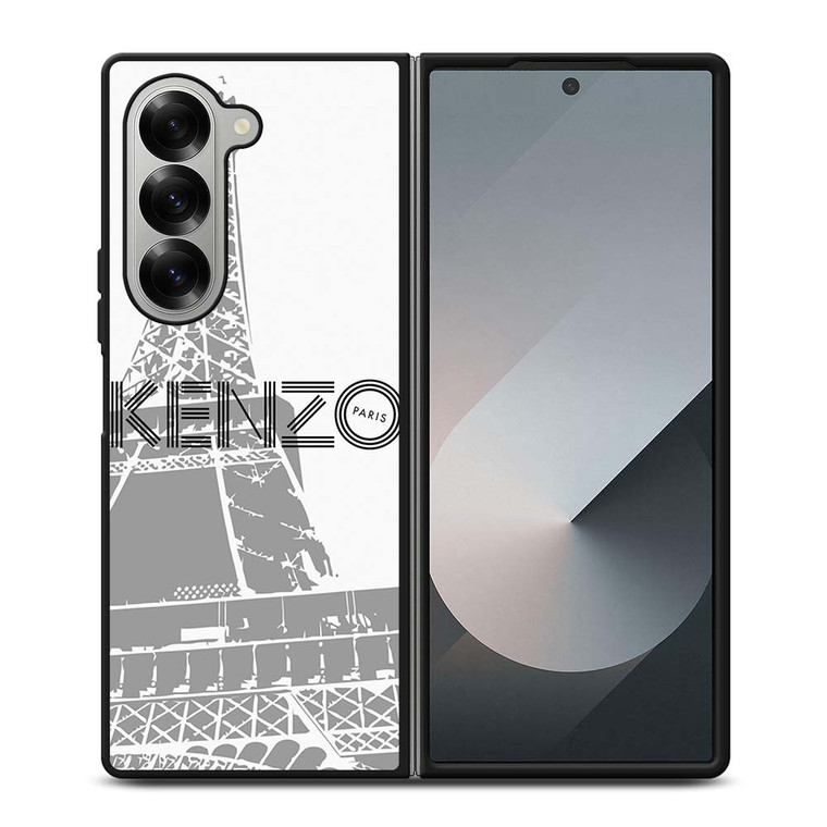 KENZO PARIS EIFFEL TOWER Samsung Galaxy Z Fold 6 Case Cover