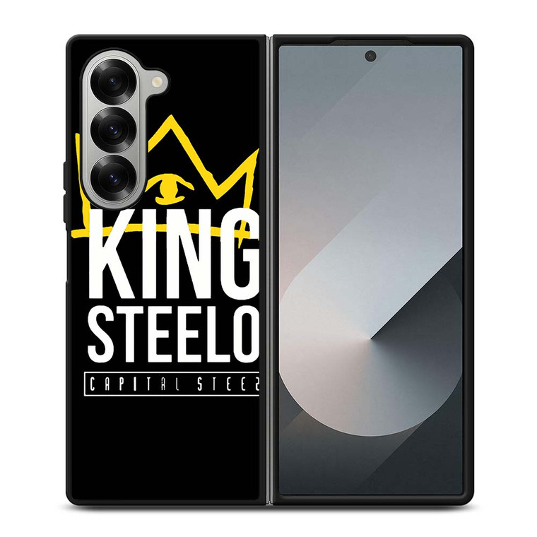 KING STEELO CAPITAL STEEZ LOGO Samsung Galaxy Z Fold 6 Case Cover