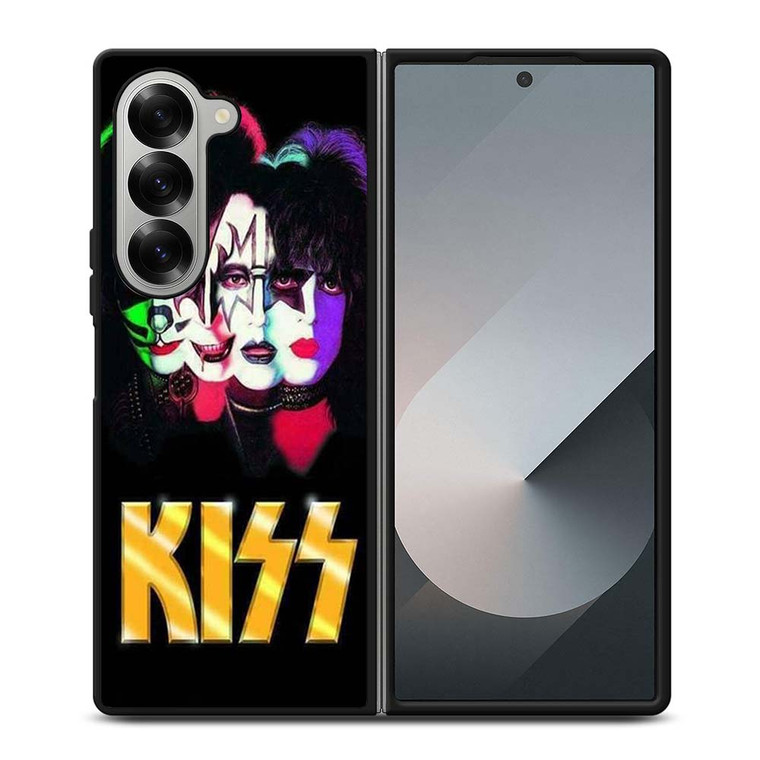KISS BAND ROCK POSTER Samsung Galaxy Z Fold 6 Case Cover