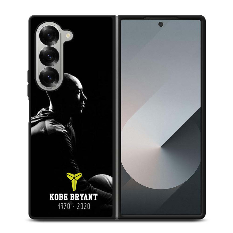 KOBE BRYANT RIP BLACK MAMBA Samsung Galaxy Z Fold 6 Case Cover