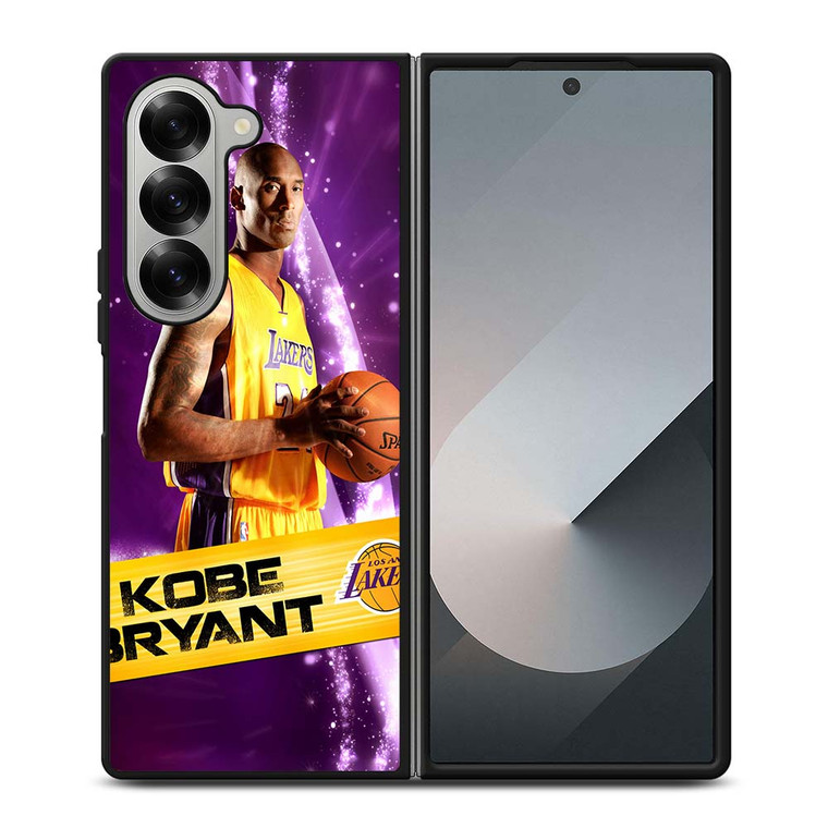 LA LAKERS KOBE BRYANT NBA Samsung Galaxy Z Fold 6 Case Cover