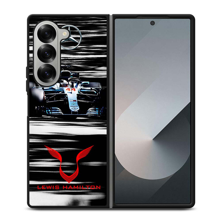 LEWIS HAMILTON MERCEDES F1 3 Samsung Galaxy Z Fold 6 Case Cover