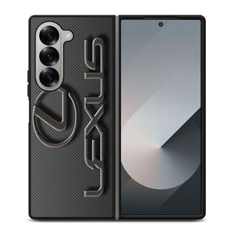 LEXUS CAR LOGO CARBON Samsung Galaxy Z Fold 6 Case Cover