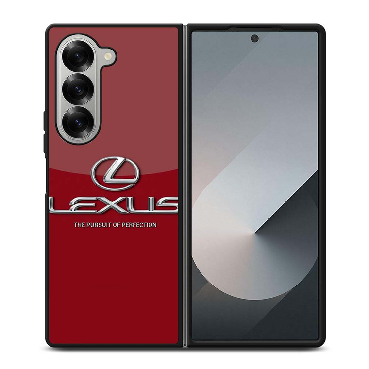 LEXUS THE PURSUIT OF PERFECTION EMBLEM Samsung Galaxy Z Fold 6 Case Cover