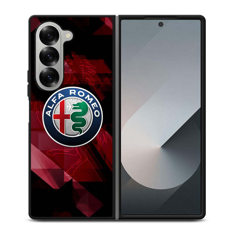 LOGO ALFA ROMEO CAR  Samsung Galaxy Z Fold 6 Case Cover