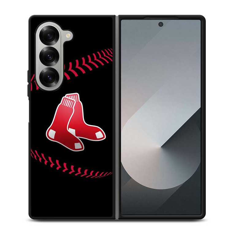 LOGO BOSTON RED SOX MLB Samsung Galaxy Z Fold 6 Case Cover