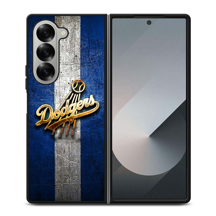 LOS ANGELES DODGERS GOLD LOGO Samsung Galaxy Z Fold 6 Case Cover